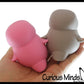Curious Minds Toys - 1 Marshmallow Penguin Animal Stress Balls - Ultra Soft Knead
