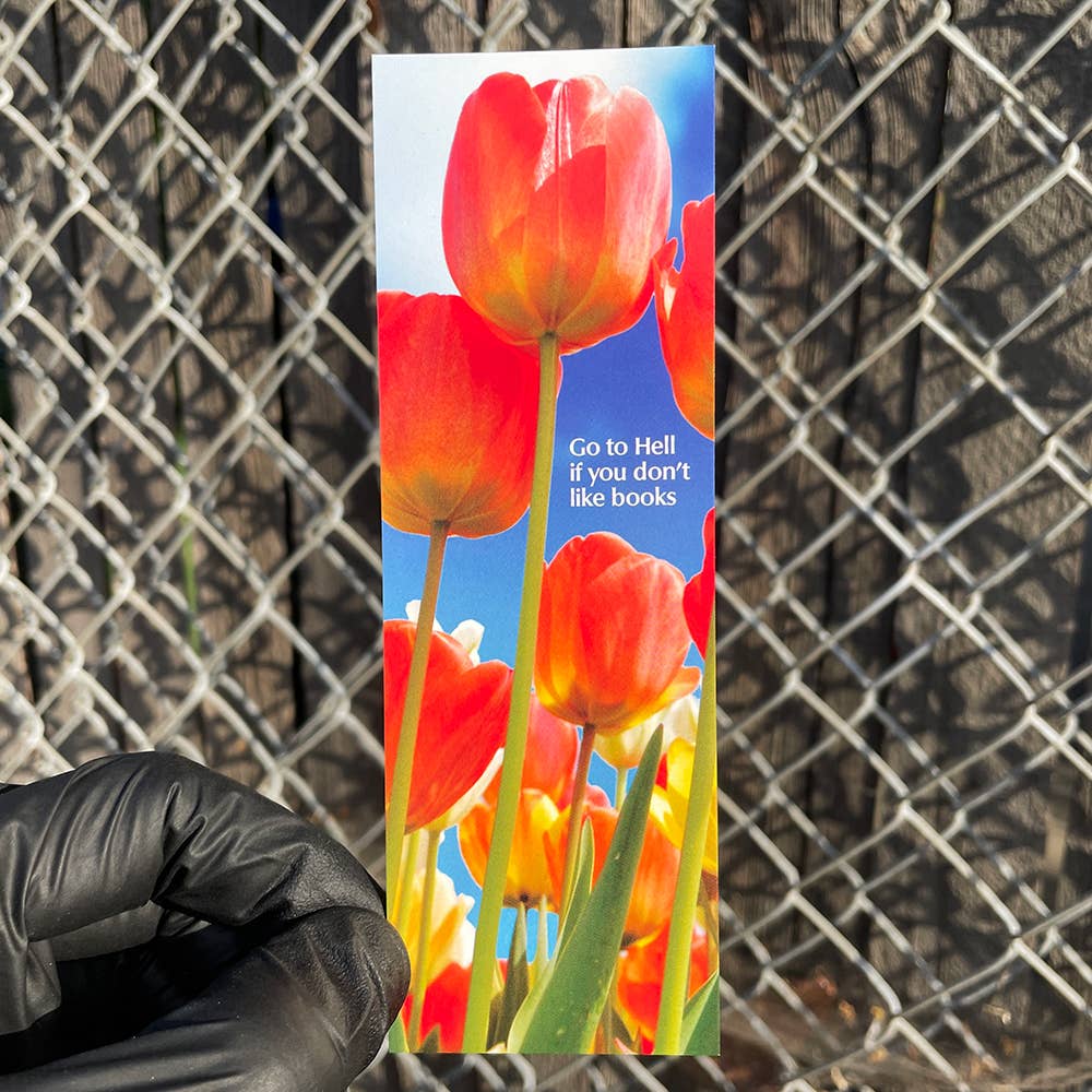 Go to Hell if You Don't Like Books  Bookmark