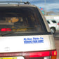 Working from Home Bumper Sticker