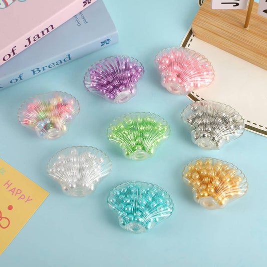Beach shell with mini Ball Squishy Squeeze Toy Fidget Toy