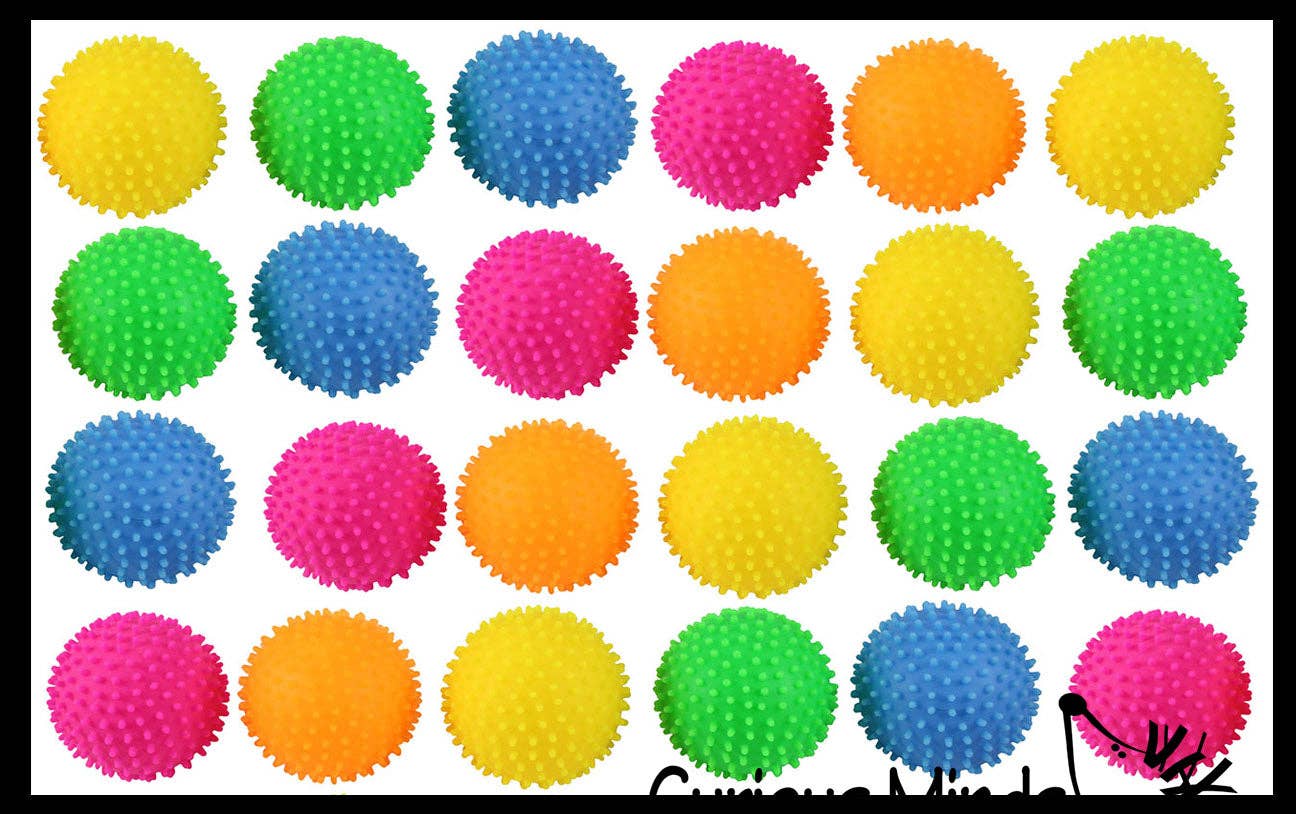 Spiky Bumpy Soft Doh Filled 1.7" Stress Ball Squishy 1PC