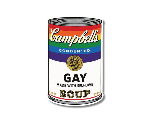 Campbell's Soup Sticker (Gay)