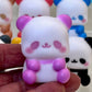 Colorful Panda mini Figurines