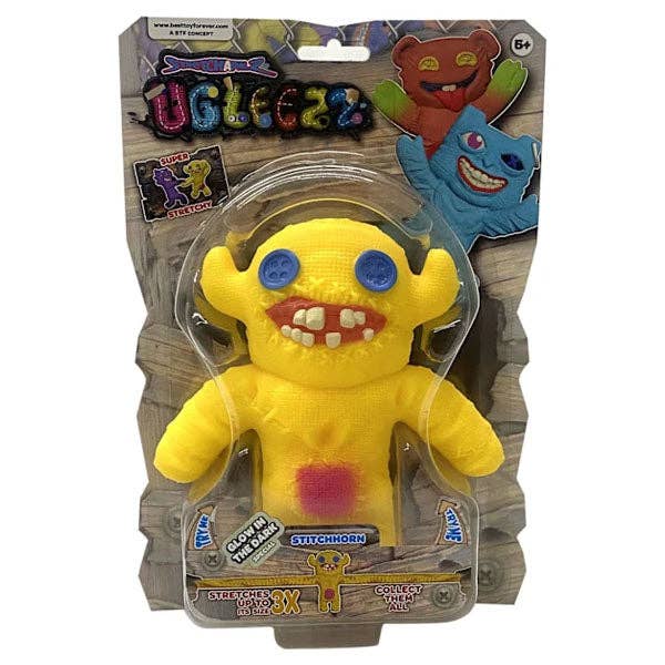 StretchaPalz Ugleezz Fidget Squishy Monster Toy (1pc)
