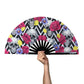 Flower Skull Clacking Fan