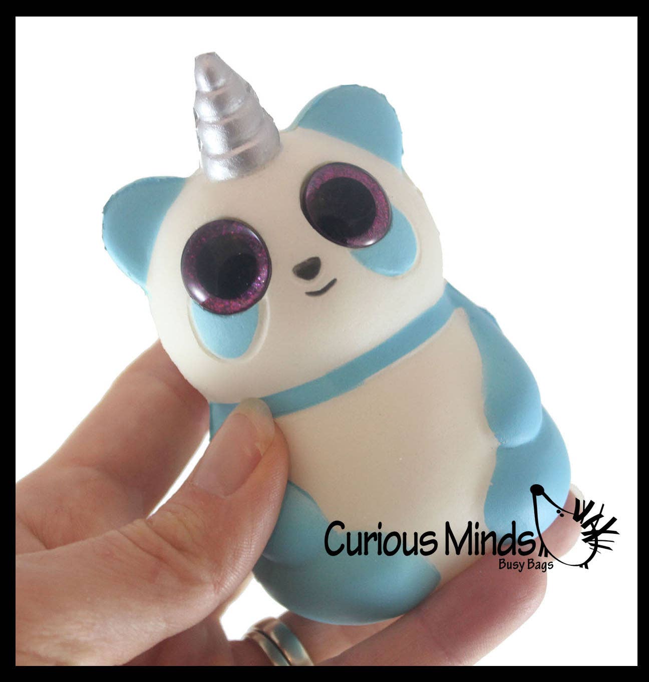 Small Mystical Animal with Horn and Wings Slow Rise Squishy -1Pc