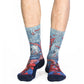 Good Luck Sock - Men's Shark vs Kraken Socks