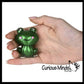 Frog Thick Metallic Gel Stress Ball -Sticky Fidget Squishy 1PC