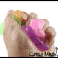 1 Bag of 6 Gummy Bear Squishy Mochi Fidget