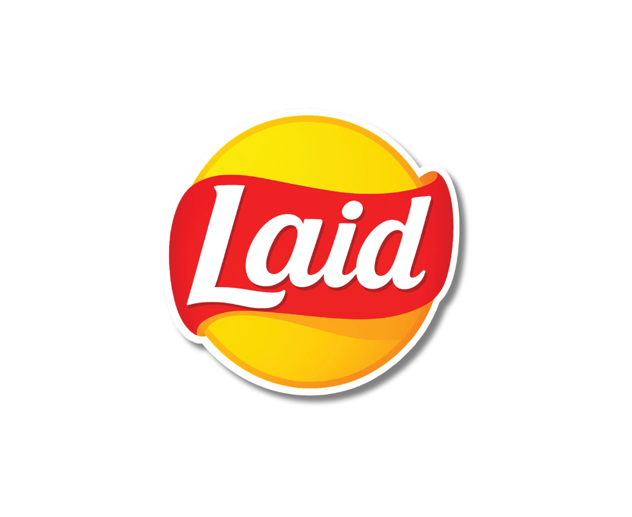 Laid Sticker