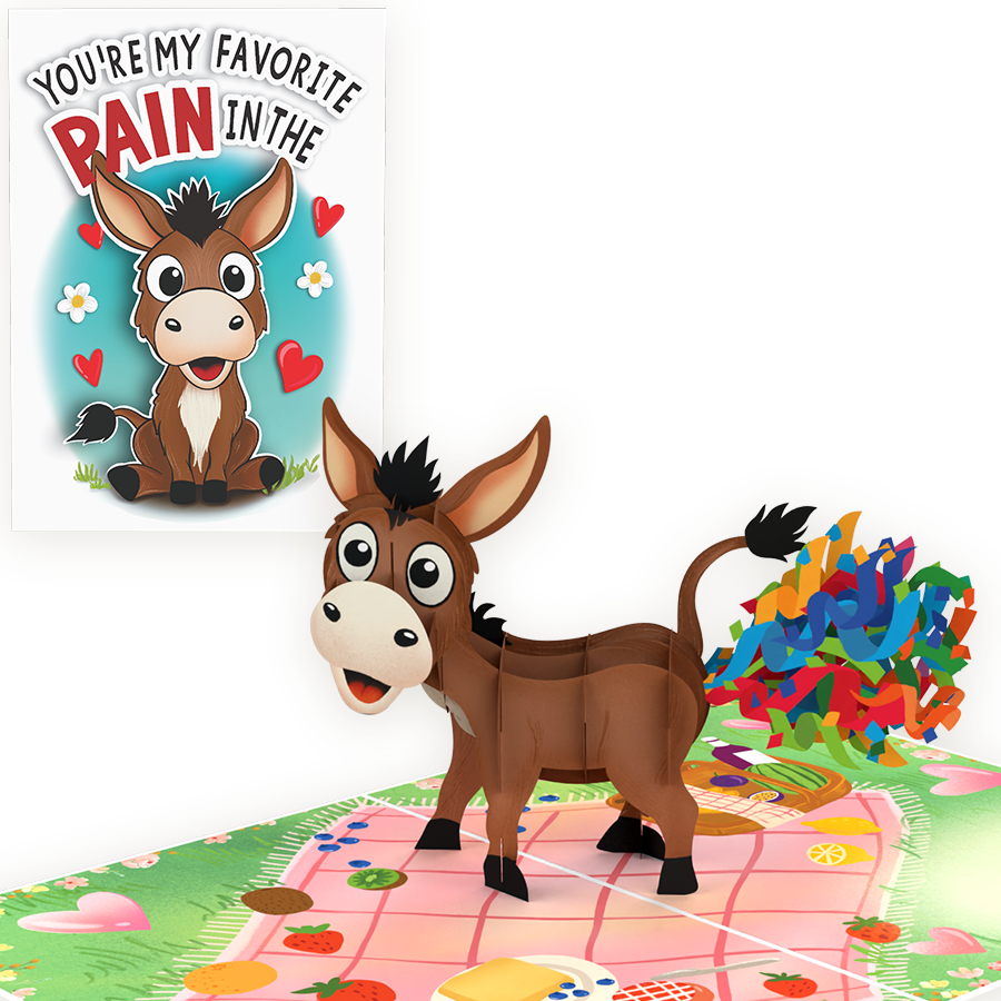 You’re My Favorite Pain  3D Pop-Up Love Card