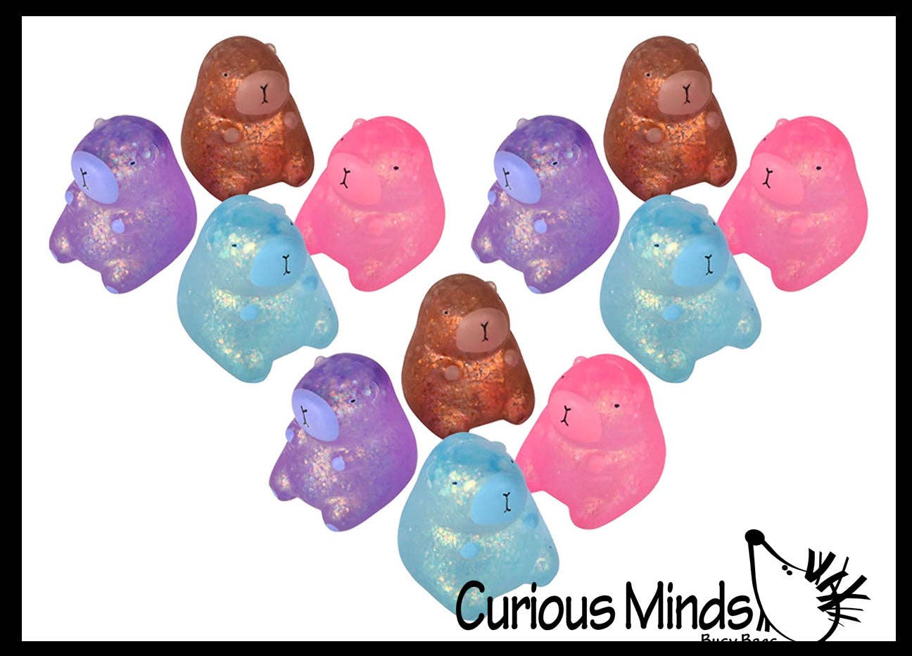 1 Chunky Capybara Sugar Ball - Thick Glue/Gel -Boxed
