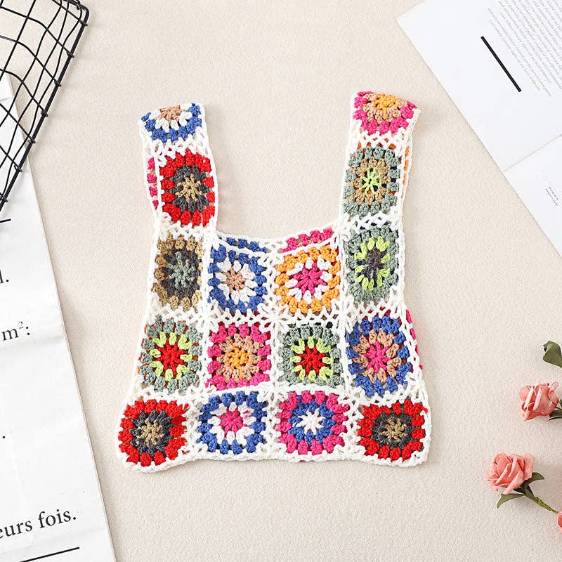 Funkyrel® Atzbranding Limited - Cosbai - Bohemian Vintage Crochet Bag