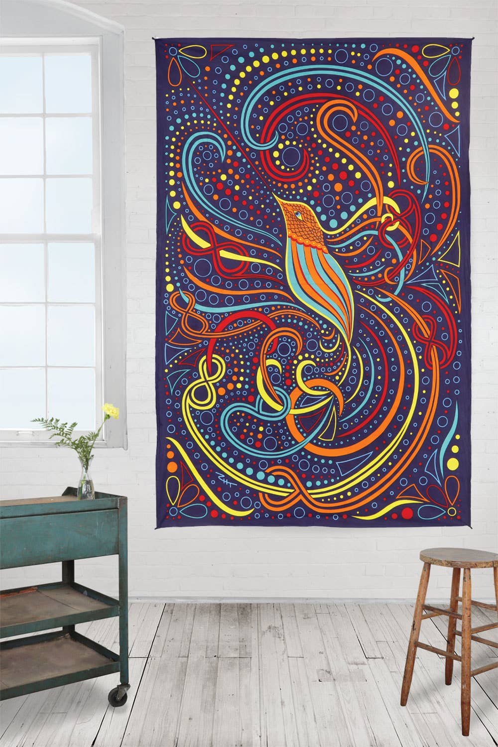 Sunshine Joy - 3D Tapestry Hummingbird Hanger Packaged Tapestries Wholesale
