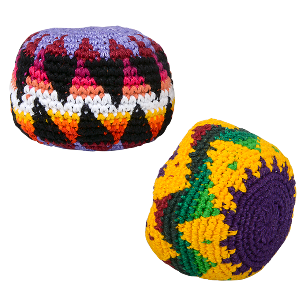 2" GUATEMALAN KICK BAG Hacky Sack 1PC