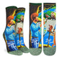 Good Luck Sock - Women's Bob Ross, Painting Socks