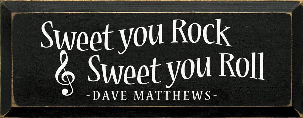 SAWDUST CITY - Sweet You Rock Sweet You Roll - Dave Matthews