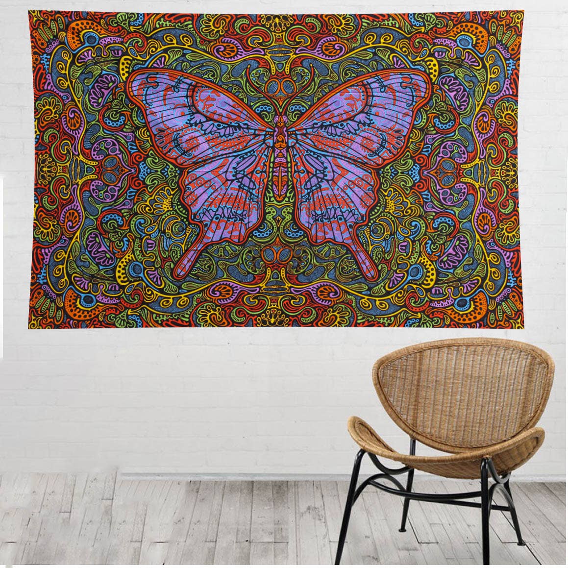Sunshine Joy - 3D Tapestry Butterfly Daydream Hanger Packaged Tapestries
