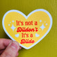 It's not a Dildon't dildo sticker