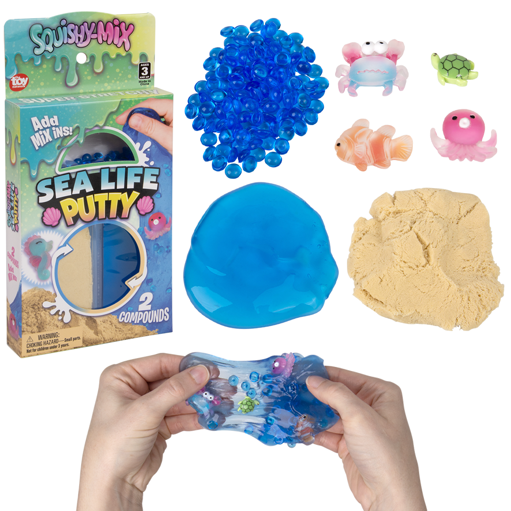 SQUISHY-MIX SEA LIFE PUTTY