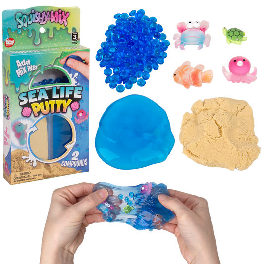 SQUISHY-MIX SEA LIFE PUTTY