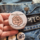 Femmearchist - Healthcare is a Human Right Two Inch Button