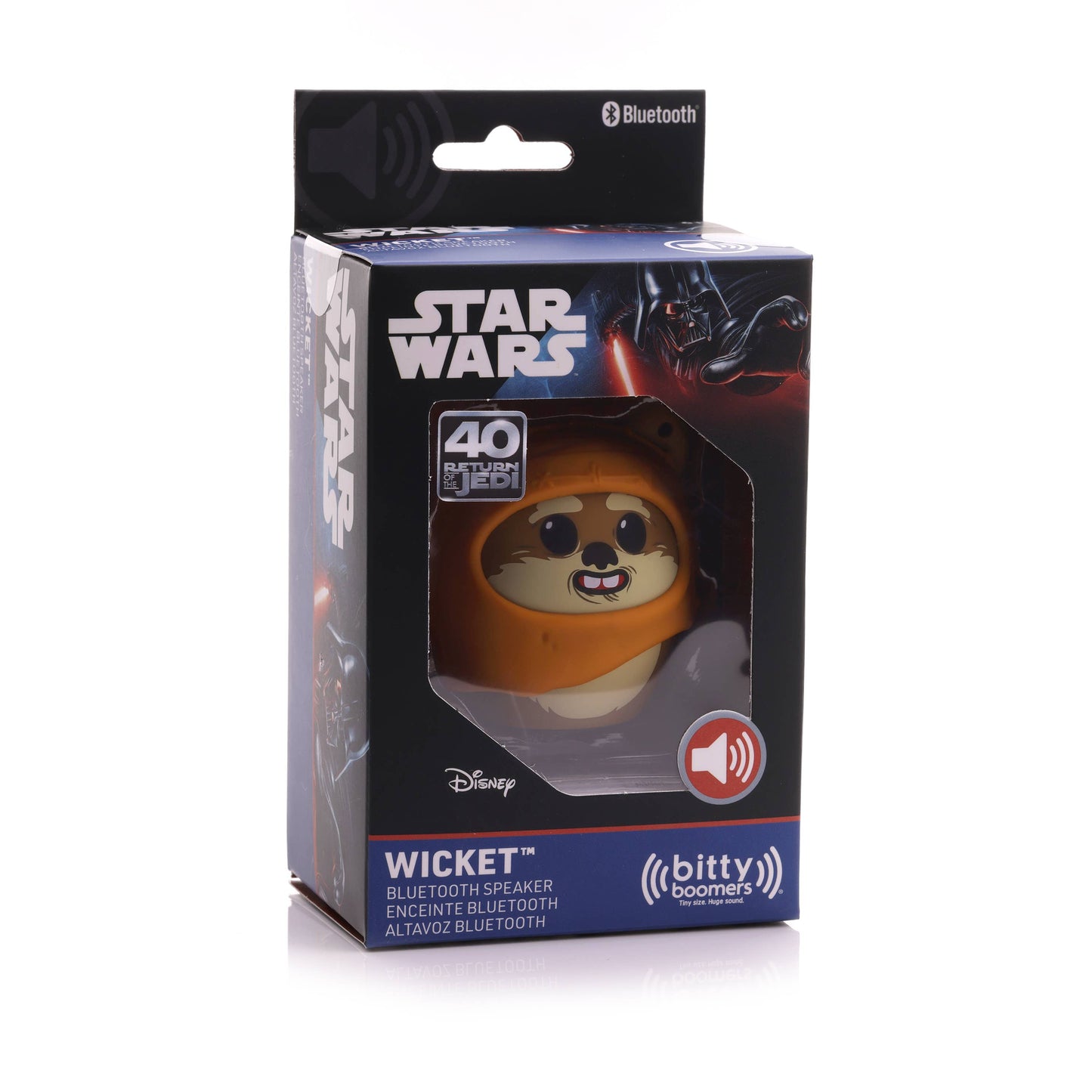Bitty Boomers - Star Wars Ewok Wicket Bitty Boomers Bluetooth Speaker
