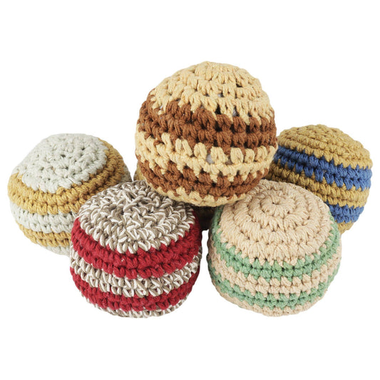 Hacky Sack Footbag kickball knitted ball stress ball 1PC