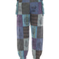 Rising International Inc - Cotton Multi Patch Zip Pocket Blue Sky Yoga Pant D892