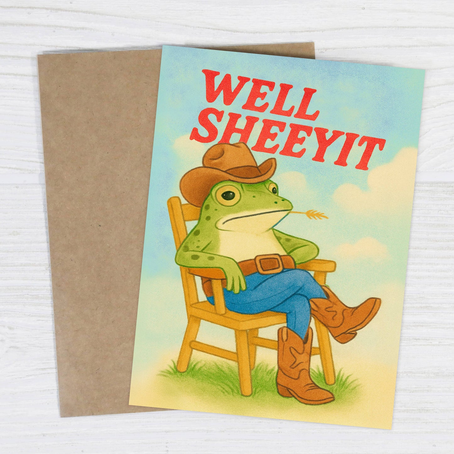 Well Sheeyit - Greeting Card
