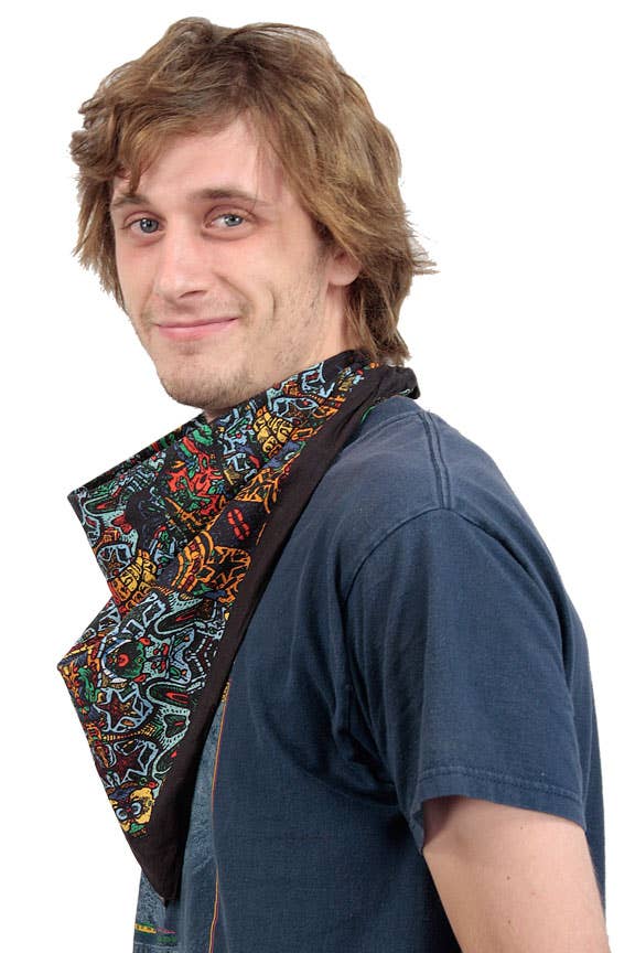 Sunshine Joy - 3D Bandana Psychedelic Skull Black
