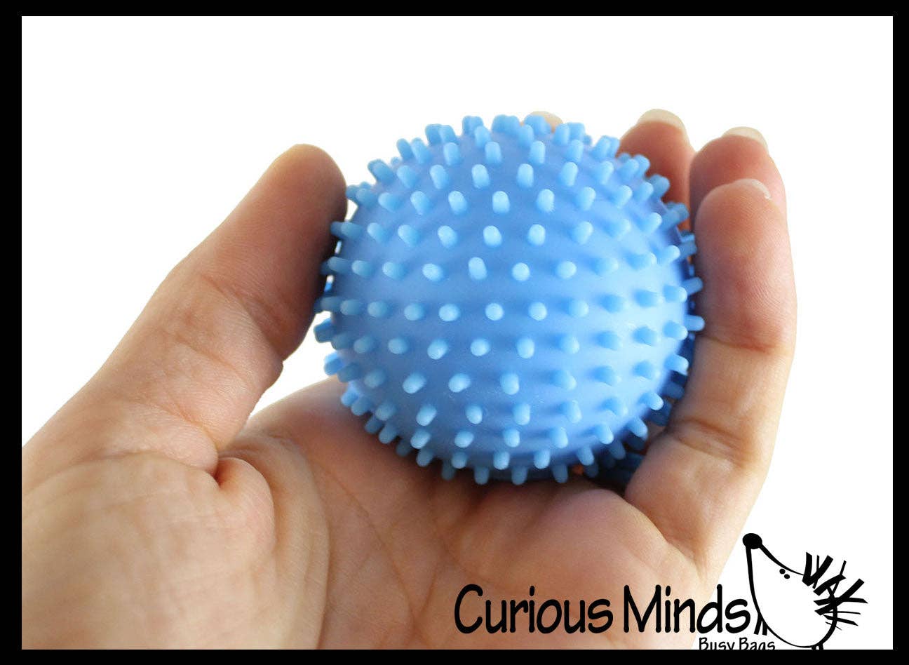 Spiky Bumpy Soft Doh Filled 1.7" Stress Ball Squishy 1PC