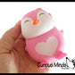 Curious Minds Toys - 1 Marshmallow Penguin Animal Stress Balls - Ultra Soft Knead