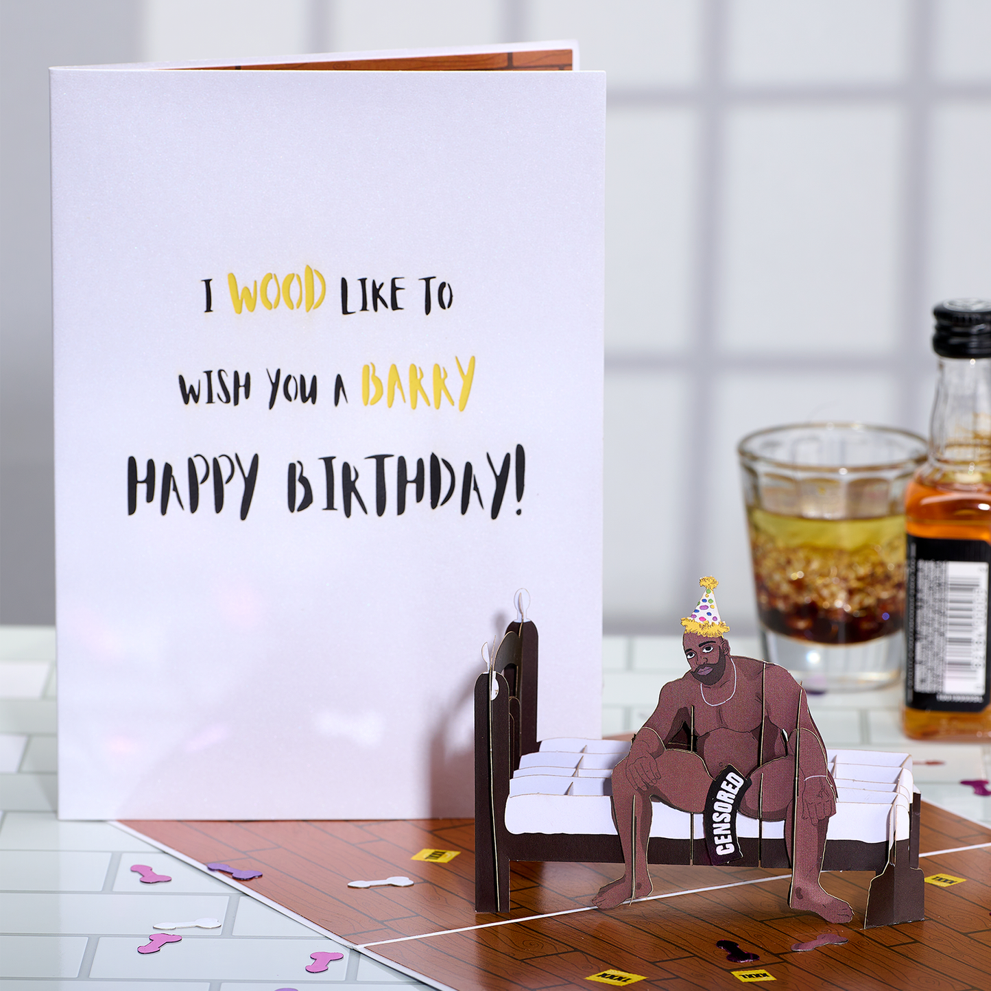 Birthday Card Pop Up 3D Barry Wood Meme