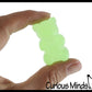 1 Bag of 6 Gummy Bear Squishy Mochi Fidget