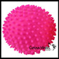 Spiky Bumpy Soft Doh Filled 1.7" Stress Ball Squishy 1PC