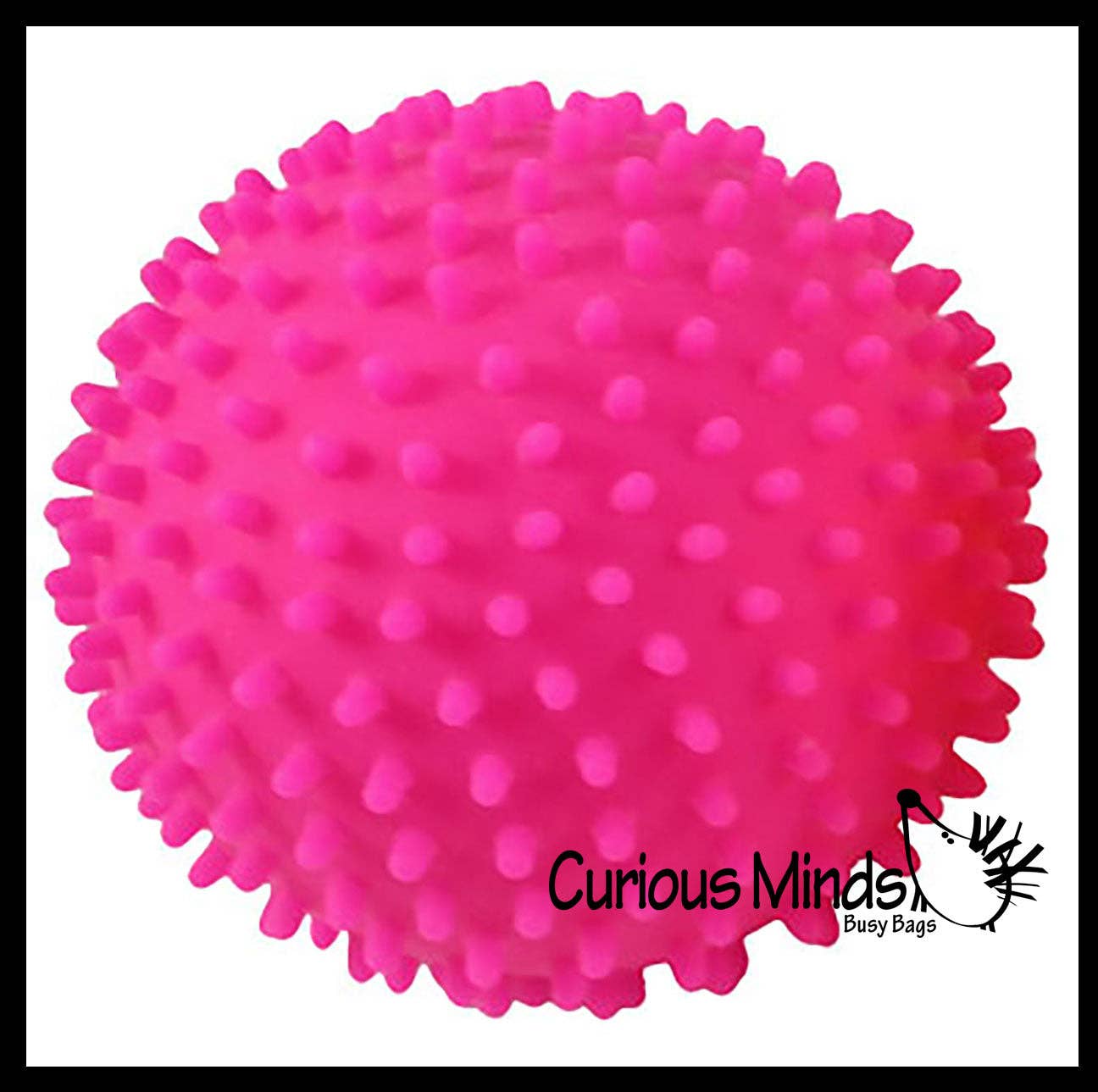Spiky Bumpy Soft Doh Filled 1.7" Stress Ball Squishy 1PC