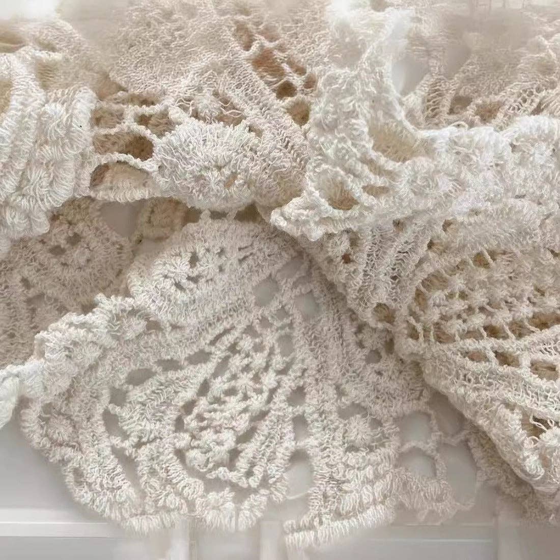 Funkyrel® Atzbranding Limited - Crosa - Crochet Hollow-Out Pullover Top
