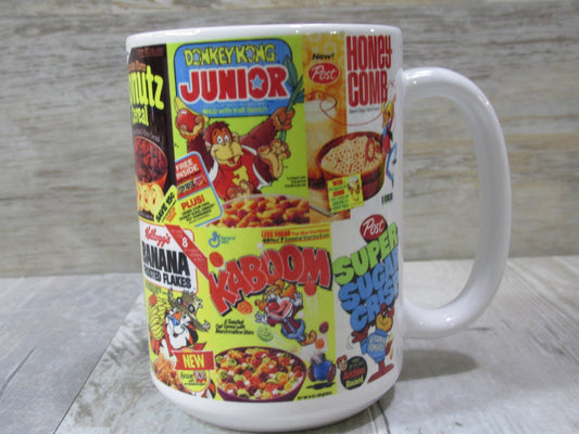 1980s Cereal Box //15oz. Ceramic Mug