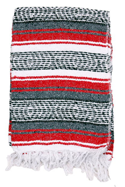 Sunshine Joy - Authentic Mexican Falsa Blankets Available in 9 Colors 51x78