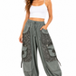 Rising International Inc - Emb Pocket Boho Pant RB11