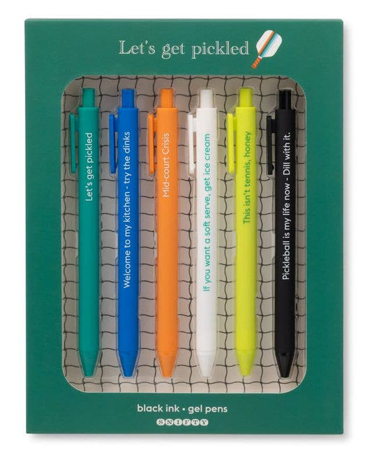 LET'S GET PICKLED - QUOTABLE GEL PEN SET