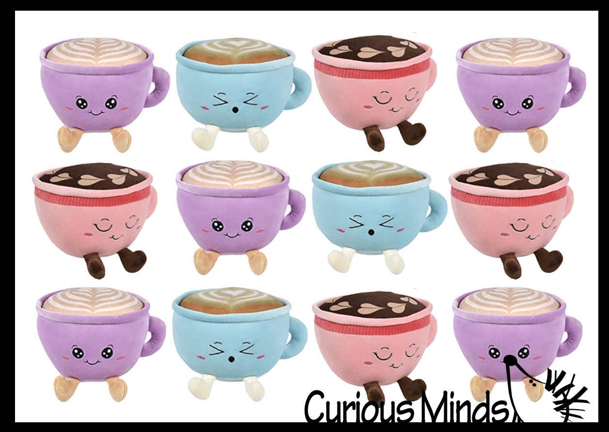 Coffee Cup Plush Toy - 1PC