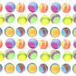 Striped Soft Doh Filled 2.5" Stress Ball - 1PC