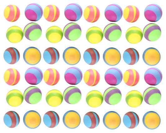 Striped Soft Doh Filled 2.5" Stress Ball - 1PC