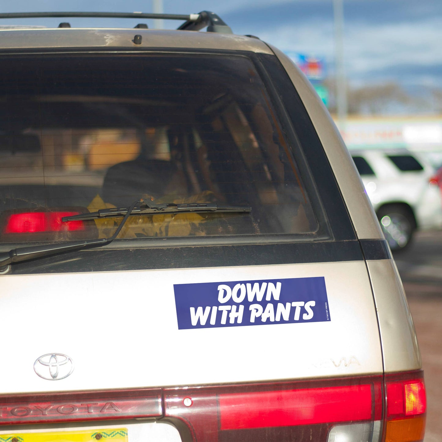 Down With Pants Bumper Sticker