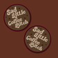 SAD LITTLE coffee BITCH MINI sticker