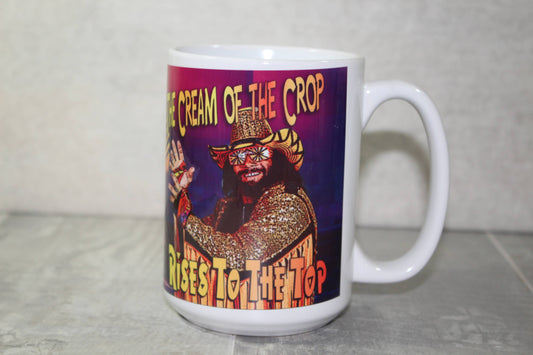 Macho Man Randy Savage Cream of the Crop//15 Oz. Ceramic Mug