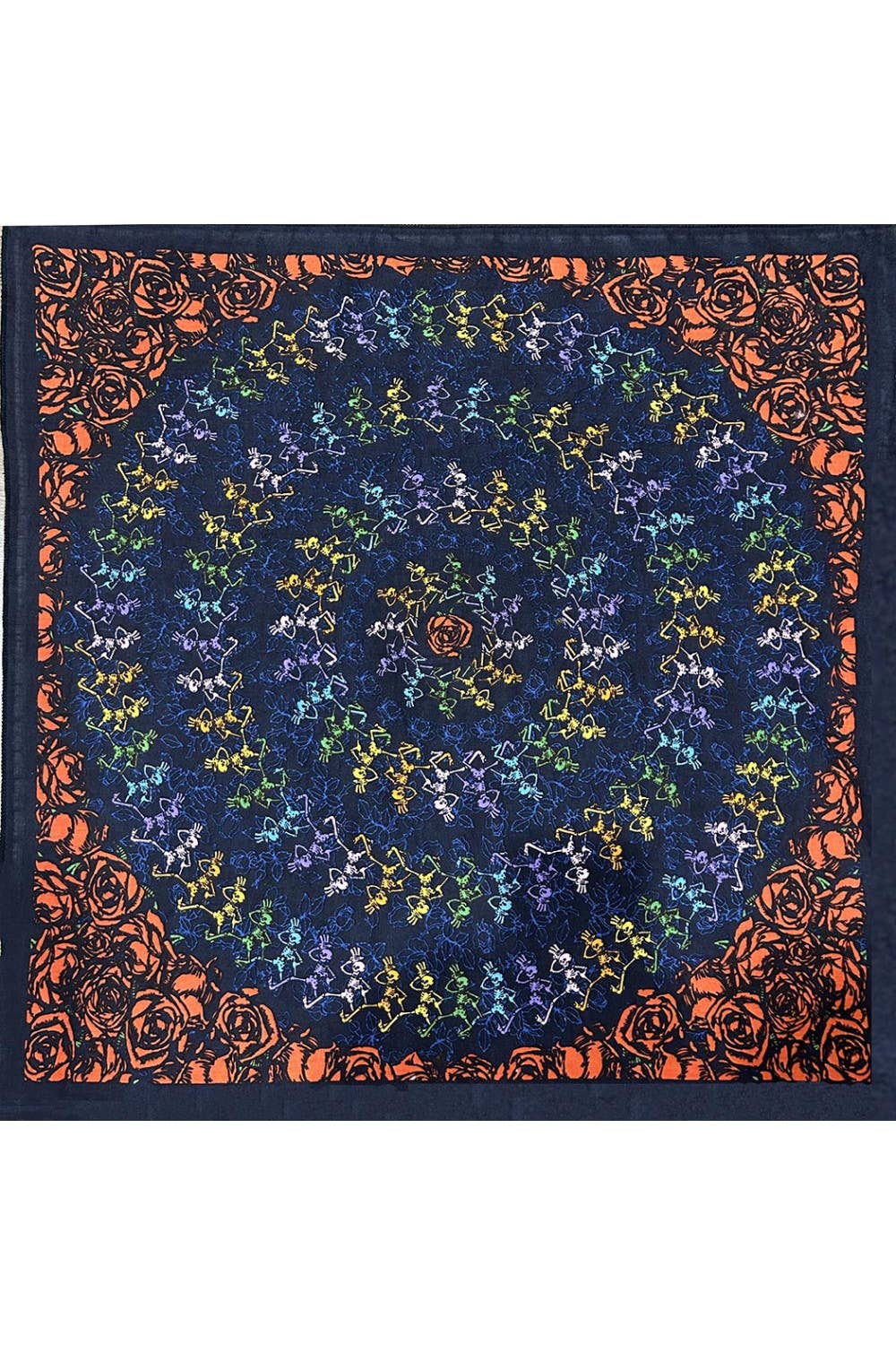 Sunshine Joy - Grateful Dead Rainbow Dancers Bandana 22x22