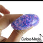 Small 1.5" Confetti Bead Ball Set with Thick Gel.  1 Set